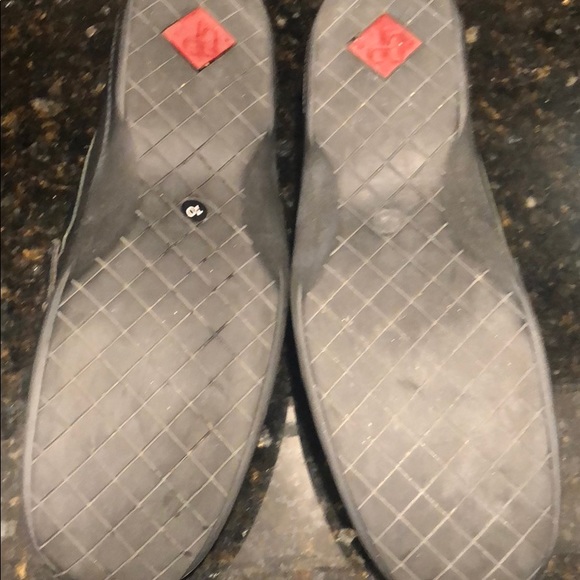 Black grain calf slip on loafer; great shape - Picture 7 of 8